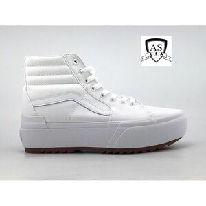 Vans Women's White High-Top Sneakers